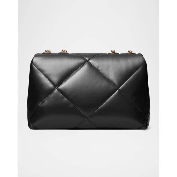 Tory Burch Kira Diamond Quilt Pave Concertible Shoulder Dust Bag OS NWT - Picture 5 of 13